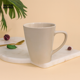 BEIGE CERAMIC COFFEE MUG